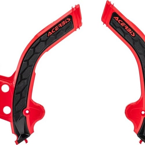 Acerbis X-Grip Frame Guards Red/Black 2801941018 Beta