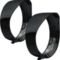 Headwinds Mariah Spot Light Trim Rings 4.5" Black #1-4028ZAP Harley Davidson