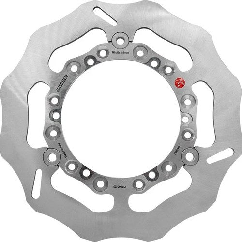 Braking Semi-Floating Rear Brake Rotor Silver #S34501