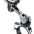 SP Connect Spc+ 3D Moto Mount 1.25" to 1.5" Chrome