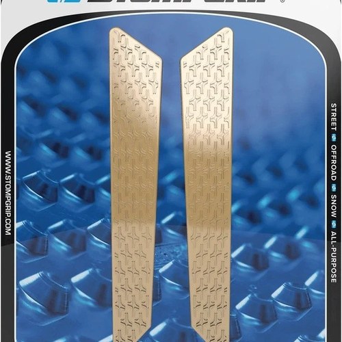 Stomp Icon Profile Traction Pad Tank Grips Clear #55-14-0208C Triumph