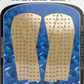 Stomp Volcano Profile Traction Pad Tank Grips Clear #55-10-0206C KTM