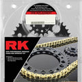 RK 520 Replacement Chain & Sprocket Kit Black/Gold for Kawasaki Ninja ZX-4RR
