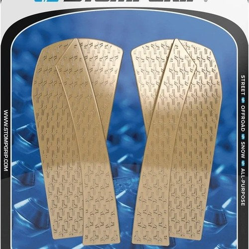 Stomp Icon Profile Traction Pad Tank Grips Clear #55-14-0206C KTM