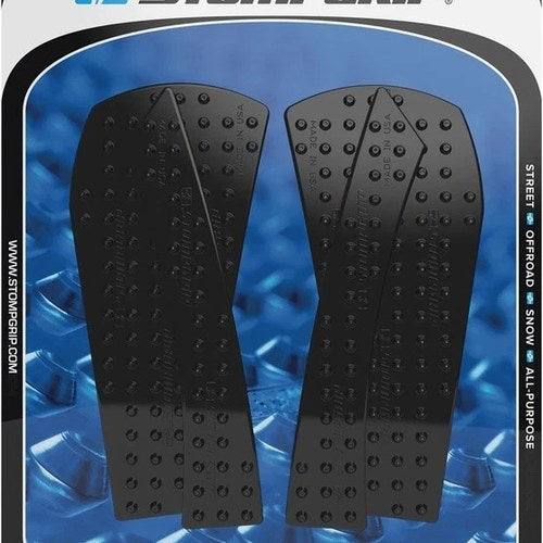 Stomp Volcano Profile Traction Pad Tank Grips Black #55-10-0206B KTM
