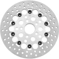 Twin Power Floating Hole Brake Rotor 11.8" Front Silver #666823 Harley Davidson
