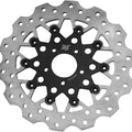 Twin Power Scalloped Floating Rotor 11.8" Front Black #666847 Harley Davidson