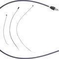 DS Quick Connect Clutch Cable 42" Blk/Chrome Harley FLHX/FLTRX 24-25