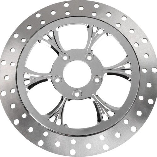 RC Components Majestic Floating Brake Rotor 320mm Frt Rt Chrome Harley Davidson