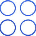 Cometic Fuel Cap Seals Blue 4-Pack #C10356 Harley Davidson Dyna