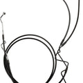 Magnum XR Lower Brake Line Black Harley Davidson Flhrxs Road King Special