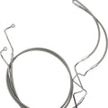 Magnum XR Lower Brake Line Stainless Steel/Chrome Harley Davidson Electra Glide