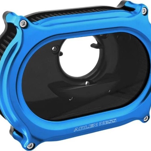Arlen Ness Stage II Method Air Cleaner Kit Blue #600-255 Harley Davidson
