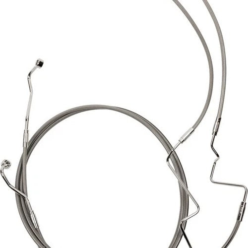 Magnum XR Lower Brake Line Stainless Steel/Chrome #SSC1138-00 Harley Davidson