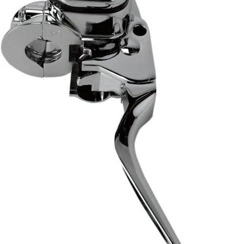 DS Front Brake Master Cylinder Assembly 9/16" Bore Chrome Harley Davidson 141558