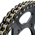 BikeMaster 525 Bmzr Z-Ring Chain 120 Links Black/Gold
