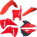 Cycra 5-Piece Replica Plastics Kit Red/Black for Honda Crf 250/CRF 450 2025
