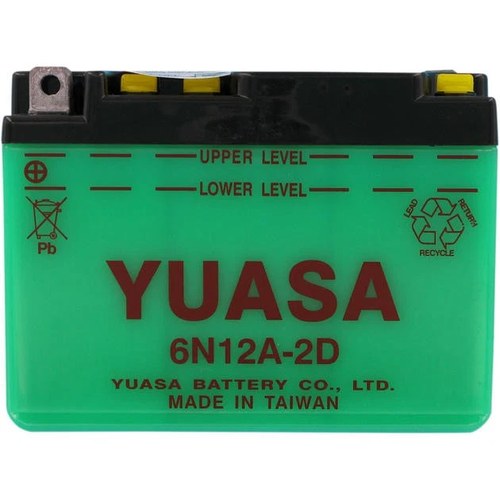 Yuasa Conventional Battery 6N12A-2D fits Honda SS125/Scrambler/Touring/Twinstar