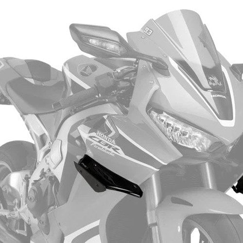 Puig Spoiler Fairing Winglets Black for Honda CBR1000RR/SP