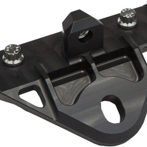 Alloy Art Front Motor Plate Black NGMP-2 Harley Davidson