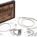 Burly Cable/Brake Line Kit for 14" Ape Hangers Stainless Steel #B30-1127