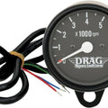DS Mini Electronic Tachometer with Y-Mount 2.4" Matte Black