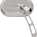 DS Large Oval Mirror Right Chrome