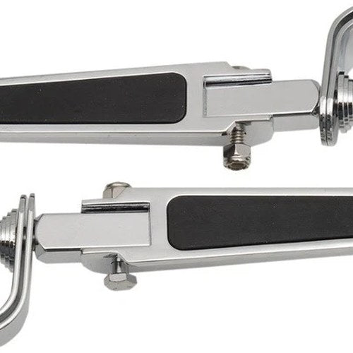 DS U-Clamp Footpegs with Rubber Inlay