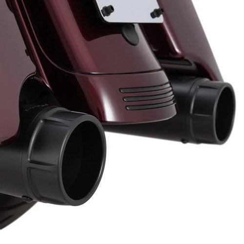Vance & Hines Torquer 450 Slip-On Mufflers Black 46674 Harley M8 Touring