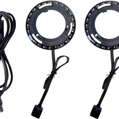 Custom Dynamics Fairing Mount Boom Audio Stage II ProGLOW LED Speaker Lights
