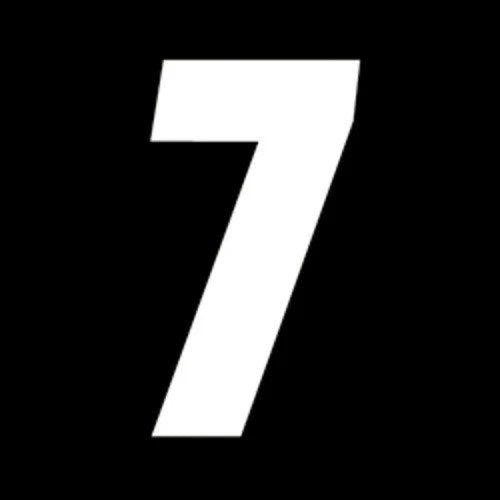 Factory Effex 4" Factory Number #7 White 3-Pack