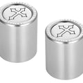 Figurati Designs Short/Fat Docking Hardware Covers Cross Polished