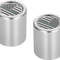 Figurati Designs Short/Thin Docking Hardware Covers US Flag Green Line Polished