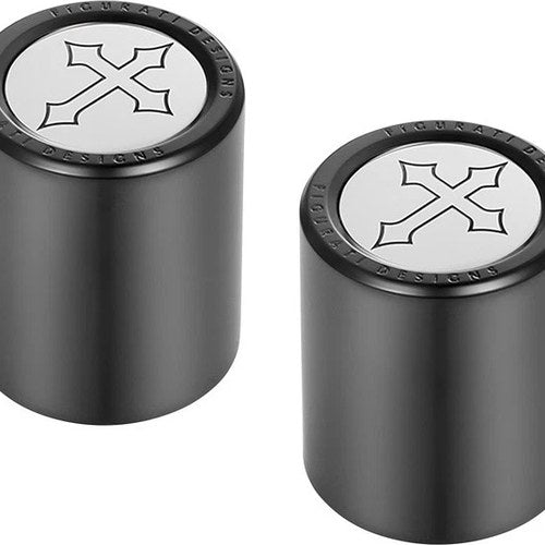 Figurati Designs Short/Thin Docking Hardware Covers Cross Black
