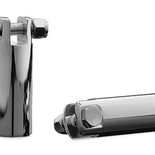 Kuryakyn 3-1/2" Footpeg Mounts with 3/8 in.-16 Thread Chrome