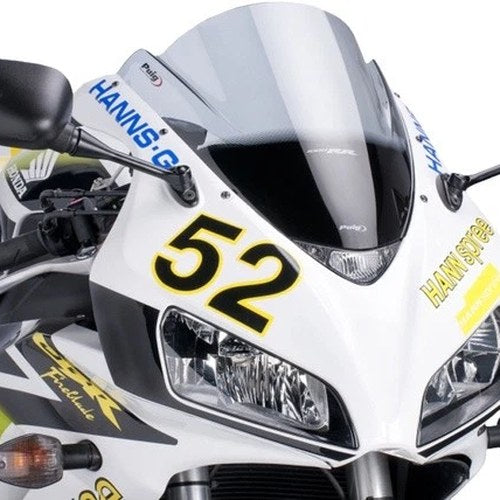 Puig 3mm Z Racing Windscreen Light Smoke #1665H fits Honda CBR1000RR 2004-2007