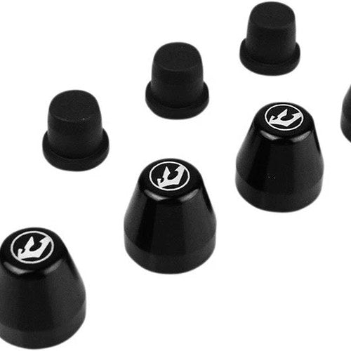 Driven Motorcycle Brake Bleeder Cover Kit Black