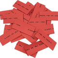DS Battery Cable Heat Shrink Tubes Red 25-Pack