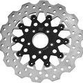 Twin Power Scalloped Floating Rotor 11.5" Front Black #1411XTB Harley Davidson