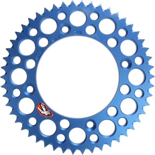 Renthal 428 Ultralight Aluminum Rear Sprocket 50T Blue #441U-428-50GPBU