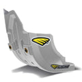 Cycra Full Armor Skid Plate Gray fits Yamaha WR250F/YZ250FX/WR450F/YZ450FX