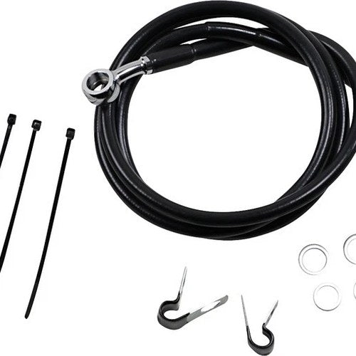 DS Vinyl Brake Line Kit Front +2" Harley Davidson Softail #143648