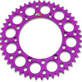 Renthal 520 Ultralight Aluminum Rear Sprocket 50T Purple #150U-520-50GBPE