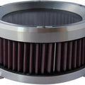 Trask Assault Charge High-Flow Air Cleaner Raw Machined TM-1020R Harley Davidson