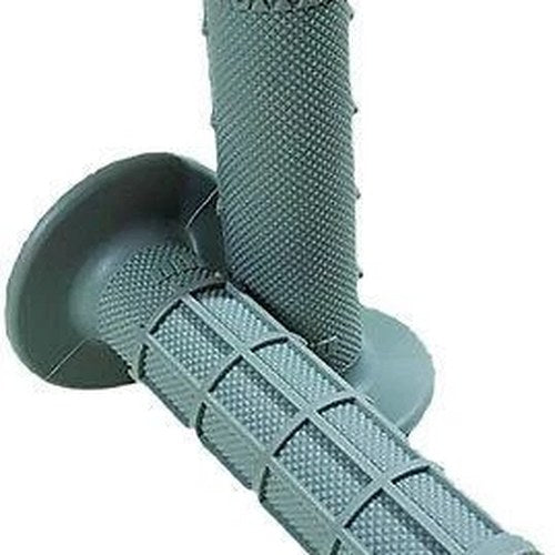 Odi Ruffian Half-Waffle MX Grips Gray #H01RFG