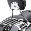 Cobra Detachable Passenger Backrest Chrome 602-2012 Harley Davidson