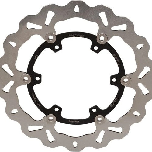 Galfer Std Floating Wave Front Brake Rotor w/Stainless Steel Carrier #DF672FLW