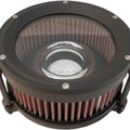 Trask Assault Charge High-Flow Air Cleaner Black #TM-1023BK Harley Davidson