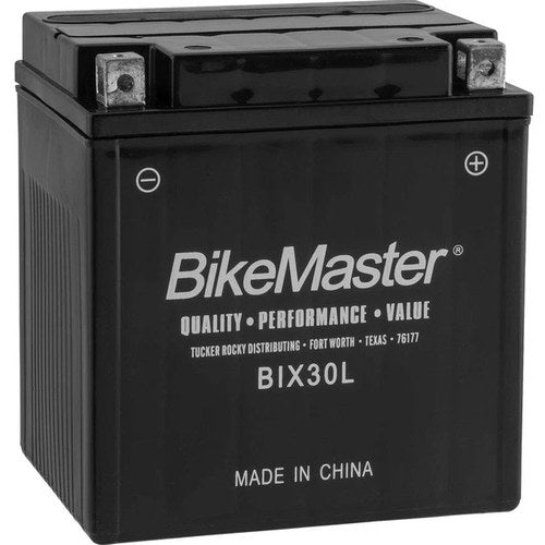 BikeMaster Maintenance Free Battery BIX30L-BS #BIX30L-BS Harley Davidson