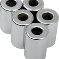 DS Chrome Steel Spacer 5-Pack .25" x 1" Thick